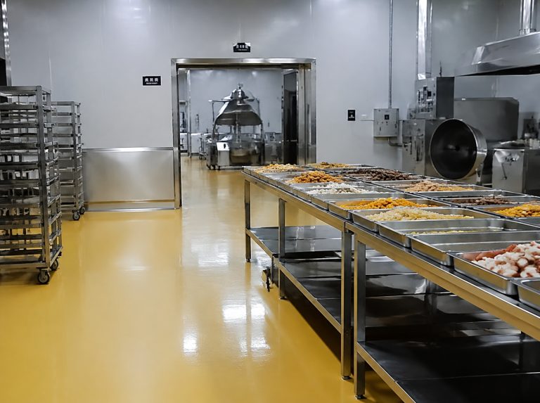 山南食品级水性聚氨酯砂浆地坪